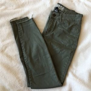 Olive Green Jeans